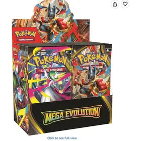 Mega Evolution Booster Display Box