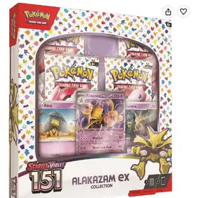 Pokemon 151 Alakazam ex Box