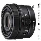 Sony FE 50mm F2.5 G lens